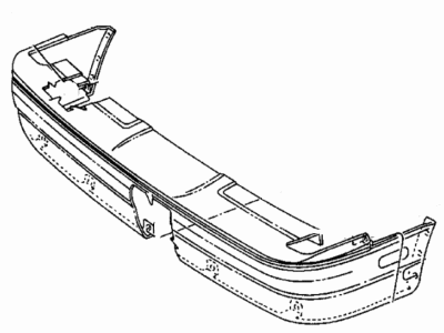 1989 Dodge Daytona Bumper - 4451375