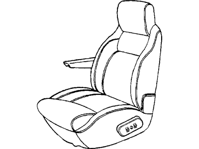 Mopar WF931DVAA Seat Back-Front