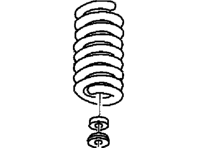 1998 Dodge Ram 2500 Coil Springs - 52039024