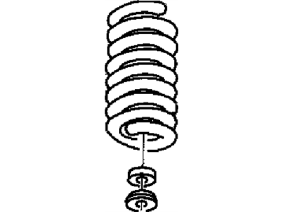 1996 Dodge Ram 1500 Coil Springs - 52039026