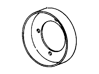 Mopar 53010221 Pulley-Water Pump