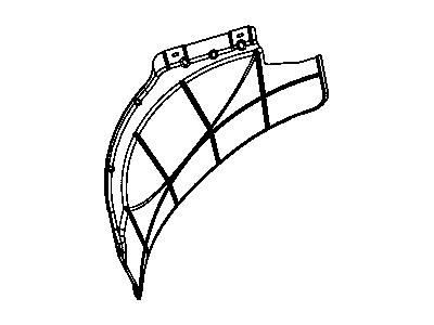 Mopar 55398948AC Shield-Spare Tire