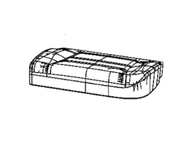 Mopar 7AR40BD3AA Cover-Rear Seat Cushion