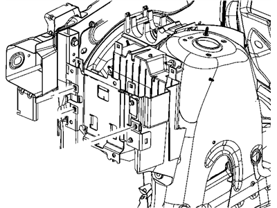 Mopar 5148325AC Bracket-Engine Control Module