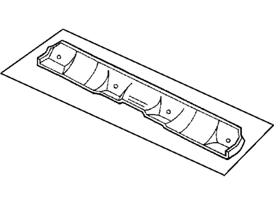 Mopar 5003165AD REINFMNT-Seat Belt Anchor