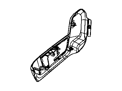 Mopar 1NK90XDVAA Shield-OUTBOARD