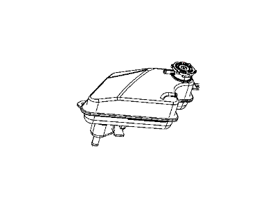 Mopar 5058372AE Bottle-PRESSURIZED COOLANT