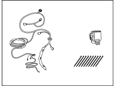 Mopar 82210642AC Wiring Kit-Trailer Tow - 7 Way