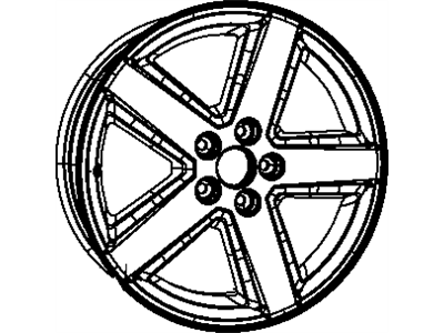 Chrysler 200 Spare Wheel - 1AN34XZAAC