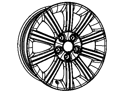 2011 Dodge Avenger Spare Wheel - 1KW34PAKAA