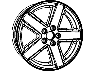 Chrysler 200 Spare Wheel - 1TA78DD5AB
