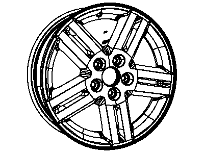 2014 Chrysler 200 Spare Wheel - XX67PAKAC