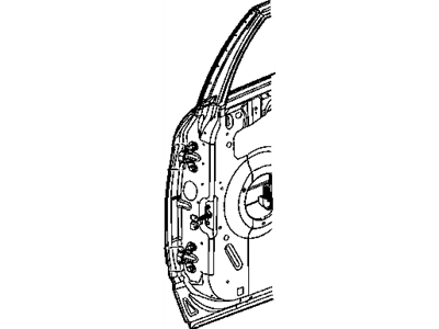 Mopar 4894174AD Dr Check-Rear Door