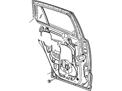 Mopar 5115692AC Foam-Rear Door