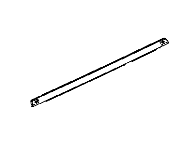 Mopar 5067752AC WEATHERSTRIP-Rear Door Belt Outer