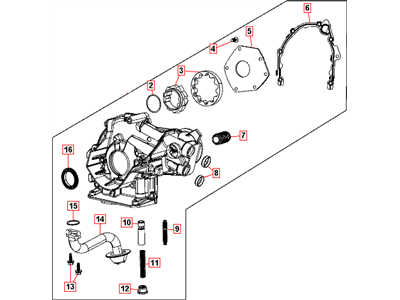 Dodge Oil Pump - 5047363AA