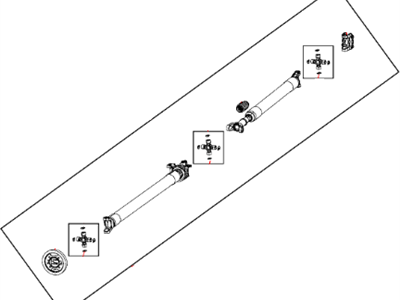 2017 Ram 3500 Drive Shaft - 5146506AB
