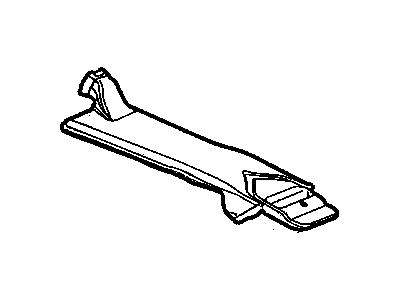 Mopar 4758353 Duct-Floor Console