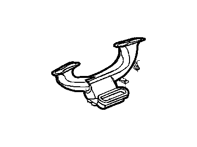 Mopar 4698533AB Duct-DEFROSTER