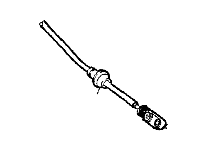 Mopar 52104060AF Transmission Gearshift Control Cable