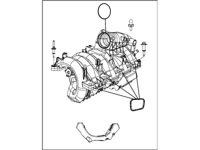 2009 Dodge Ram 1500 Intake Manifold - 53032761AJ