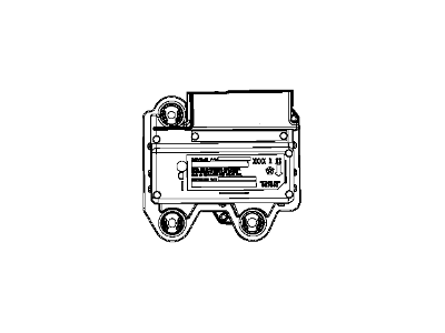 Mopar 68141121AB Steering Column Module