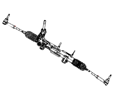 Jeep Compass Rack And Pinion - 68060088AB