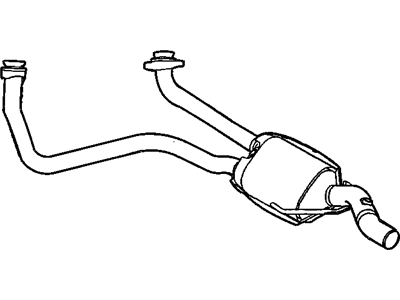 Dodge Ram Wagon Catalytic Converter - 5019087AC