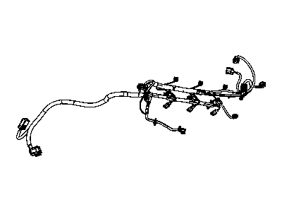 Mopar 4868767AE Wiring-Jumper