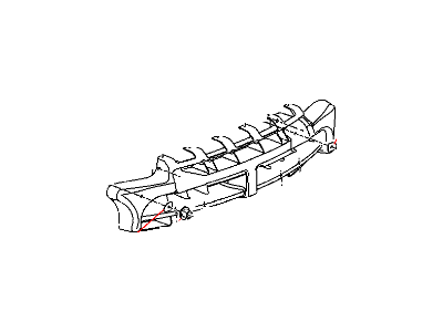 Mopar 4865643AC Front Bumper