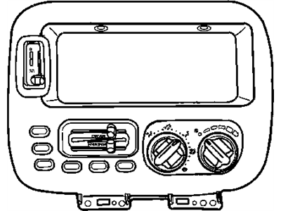 Mopar 4677617 Air Conditioning And Heater Control