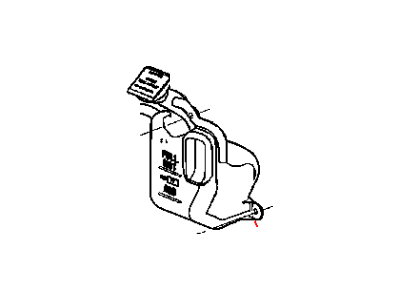 Mopar 5278709AG Bottle-COOLANT Reserve