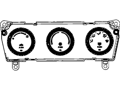 Mopar 55111950AB Air Conditioner And Heater Control
