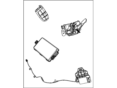 Mopar 82212316AC Remote-Complete