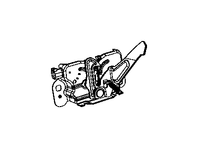 Mopar 55113780AB Hood Latch