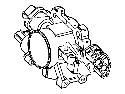 Chrysler Throttle Body Gasket - 4792440AA