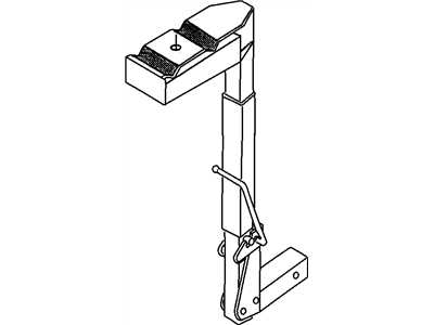 Mopar 5016775AA Strap-Bike Carrier Latch