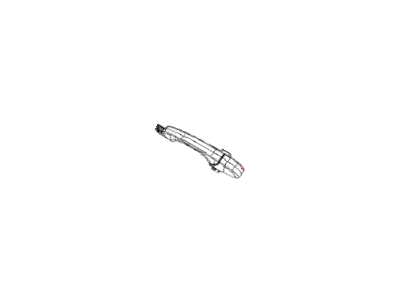 Mopar 55113686AE Handle-Exterior Door