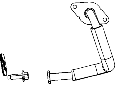 Mopar 4593576AC Tube-EGR Valve To Intake