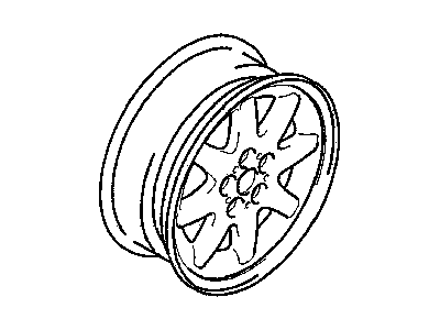 Mopar MR641142 Wheel Disc