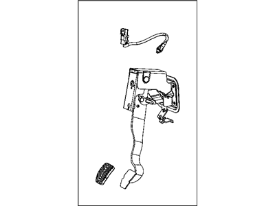 Mopar 4581616AA Pedal-Clutch