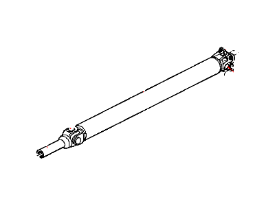 Mopar 68001126AA Rear Drive Shaft