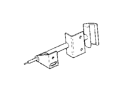 Mopar 55235483AD Cable-Hood Release