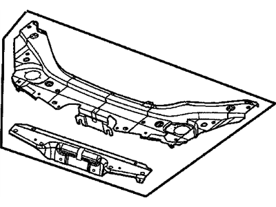 Mopar 4814722AB CROSSMEMBER-Radiator