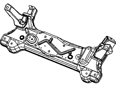 2005 Chrysler Sebring Axle Beam - 4764448AC