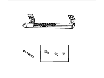 Mopar 82213588AB Step Kit-Tubular Side