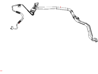 Mopar 68232468AC Line-A/C Suction And Liquid