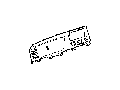 Mopar 55115119 Bezel-Instrument Panel Cluster