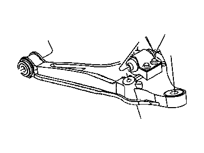 Dodge Viper Axle Support Bushings - 4848052AB