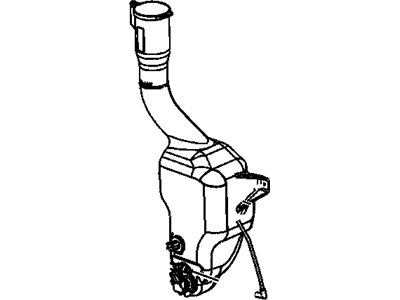 Mopar 5170706AA Reservoir-Windshield Washer